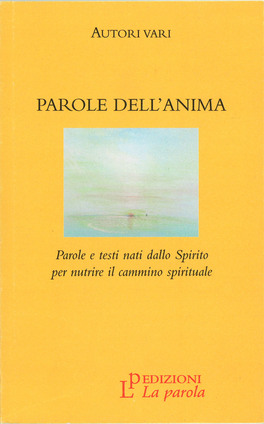 Parole dell'Anima — Libro - 1