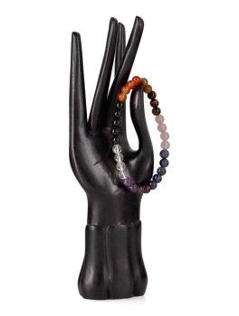 Parure 7 Chakra - Collana + Bracciale con Pietre Naturali - 3