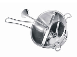 PassaVerdure con 2 Dischi in Acciaio Inox