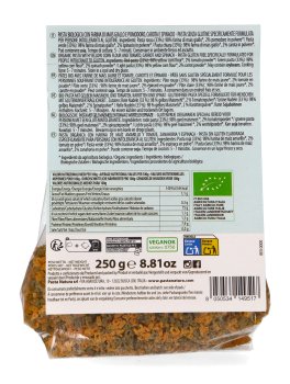 Pasta con Carota, Spinaci, Pomodoro e Mais Bio - Letterine - 2