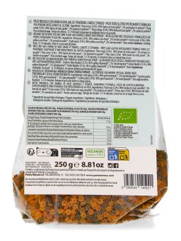 Pasta con Carota, Spinaci, Pomodoro e Mais Bio - Stelline - 2