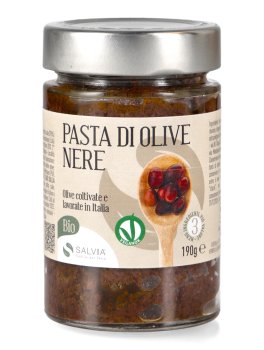 Pasta di Olive Nere Bio - 1