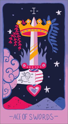 Pastel Prism Tarot - 78 Carte - 9