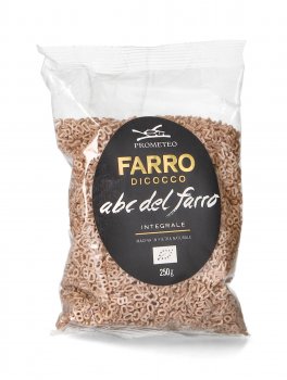 Pastina al Farro Dicocco Integrale - ABC del Farro Bio - 1