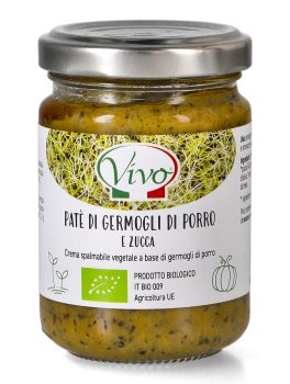 Patè di Germogli di Porro e Zucca Bio - 1