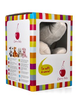Peluche Riscaldante Cherry Belly Elefante - 4