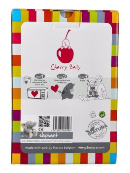 Peluche Riscaldante Cherry Belly Elefante - 6