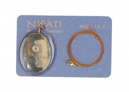 Pendente Hazira - Ciondolo Energetico con Magnete Dorato e Diamante