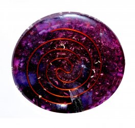 Pendente Vitec in Orgonite Purpurea "Vitec" - 3