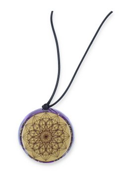 Pendente Vitec in Orgonite Purpurea "Vitec" - 1