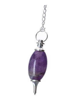 Pendolo con Pietra Preziosa a forma di Lingam - 2