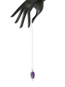 Pendolo con Pietra Preziosa a forma di Lingam - 3