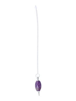 Pendolo con Pietra Preziosa a forma di Lingam - 1
