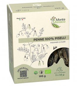 Penne 100% di Farina di Piselli Bio - 1