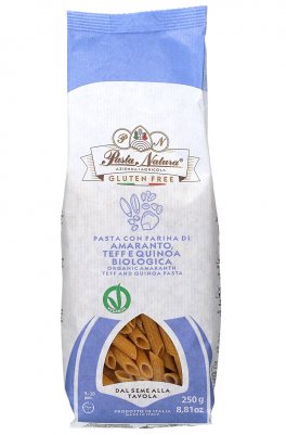 Pasta con Farina di Amaranto, Teff e Quinoa Bio - 1