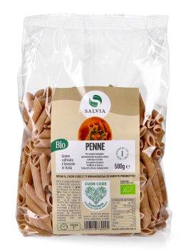 Penne Integrali di Semola di Grano Duro Bio - 1