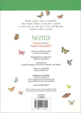 Pensieri Colorati Leggeri Come Farfalle - Notes — Diari e Journaling - 2