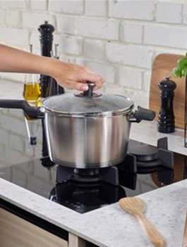 Pentola a Pressione Vitaquick® Premium con Cestello - 22 cm - 3.5 l - 13