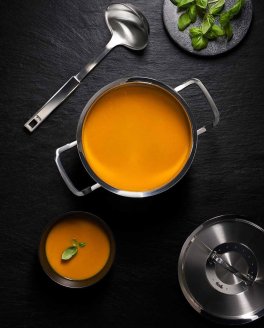 Pentola con Coperchio in Acciaio - Original-Profi Collection® - 4