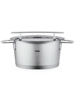 Pentola in Acciaio con Coperchio in Vetro - Phi Collection - 4