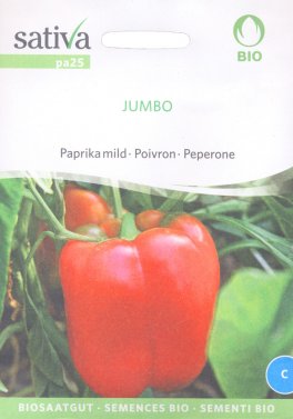 Semi di Peperone Jumbo - 25 Semi - 1