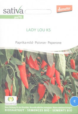 Semi di Peperone Lady Lou - 25 Semi - 1