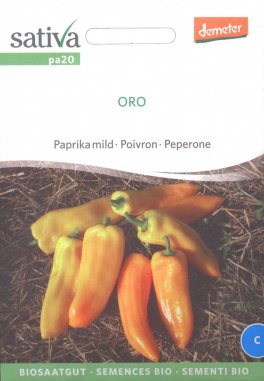 Semi di Peperone Oro - 25 Semi - 1