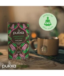 Peppermint & Licorice - Tisana Pukka Bio - 5