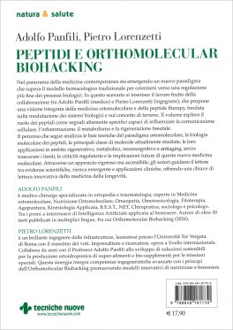 Peptidi e Orthomolecular Biohacking — Libro - 2
