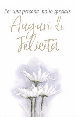 Per una Persona Molto Speciale: Auguri di Felicità — Libro - 1