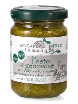 Pesto alla Genovese Bio - Senza Aglio e Senza Formaggio - 1