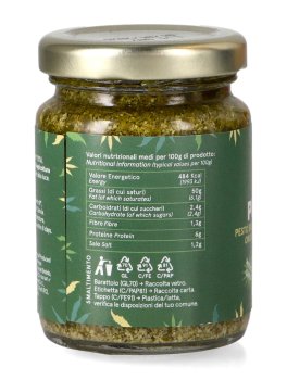 Pesto Bio di Canapa & Basilico - 3