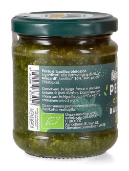 Pesto Crudo Basilico Bio - 3