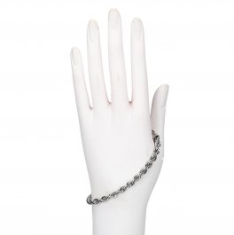 Bracciale in Acciaio Ritorto - 2