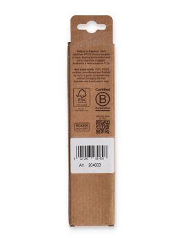 Pettine a Denti Radi con Manico in Legno - 4