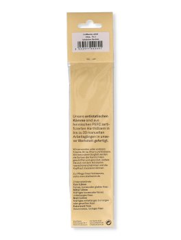 Pettine in Legno Manico Grosso - Denti Stretti - 3