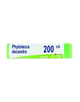 Phytolacca Decandra 200CH Globuli Monodose Boiron - 1