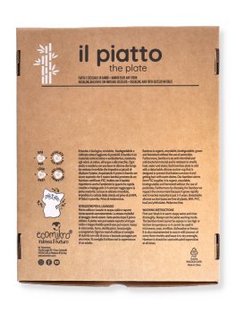 Piatto Gatto in Bambù con Cucchiaio - 6