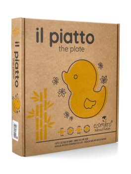 Piatto Papera in Bambù con Cucchiaio - 3