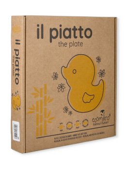 Piatto Papera in Bambù con Cucchiaio - 4