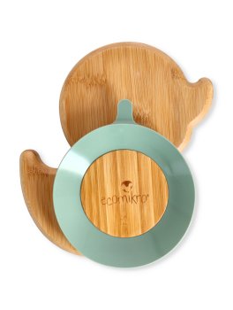 Piatto Papera in Bambù con Cucchiaio - 3