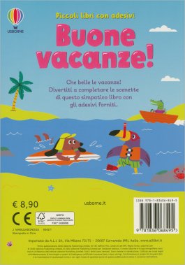 Piccole Libri con Adesivi - Buone Vacanze! — Libro - 2