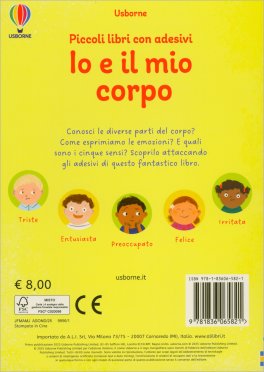 Piccoli Libri con Adesivi - Io e il Mio Corpo — Libro - 2