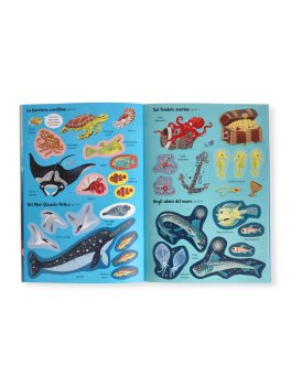 Piccoli Libri con Adesivi Luccicanti - Nel Mare — Libro - 2