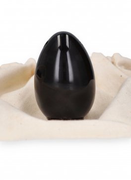 Yoni Egg - Pietra Ovale Ossidiana - 2