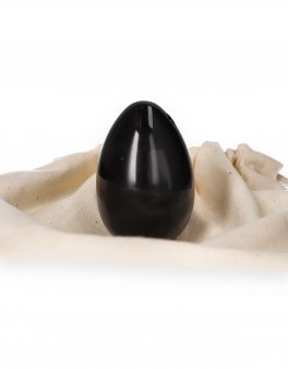 Yoni Egg - Pietra Ovale Ossidiana - 3
