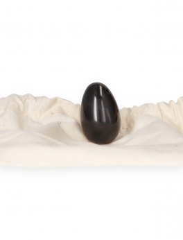 Yoni Egg - Pietra Ovale Ossidiana - 2