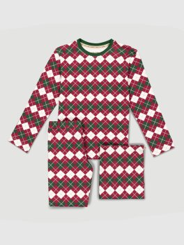 Pigiama Bimbo in Cotone Biologico Xmas Prado - 1