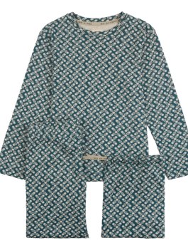 Pigiama Bimbo Mu Floral Silver - 6 Anni - 1