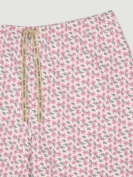 Pigiama Donna in Cotone Biologico Gamma Flores Lilo - 4
